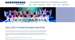 Desktop Screenshot of danceworksunlimited.co.uk